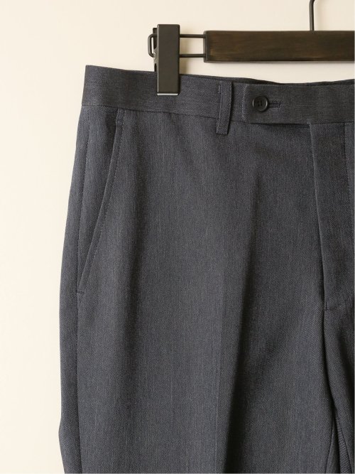 クリアエフェクト レギュラーフィット ノータックパンツ デニムライク(セットアップ可能)