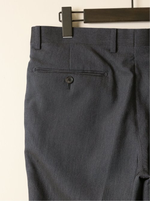 クリアエフェクト レギュラーフィット ノータックパンツ デニムライク(セットアップ可能)