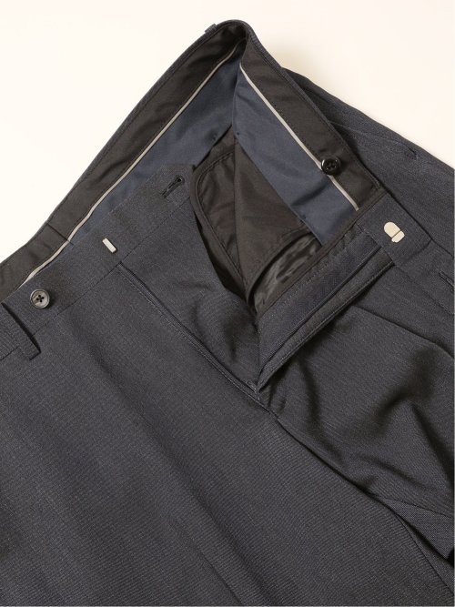 クリアエフェクト レギュラーフィット ノータックパンツ デニムライク(セットアップ可能)