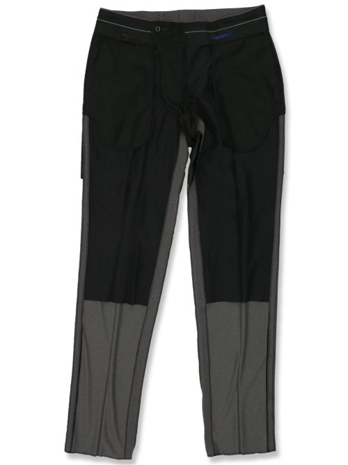 軽量ジャージ レギュラーフィット ノータックパンツ グレー(セットアップ可能)