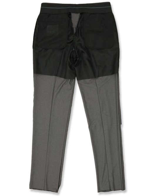 軽量ジャージ レギュラーフィット ノータックパンツ グレー(セットアップ可能)