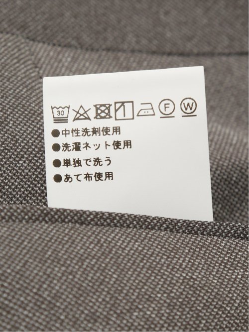 軽量ジャージ レギュラーフィット ノータックパンツ グレー(セットアップ可能)