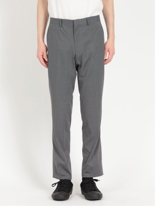 軽量ジャージ レギュラーフィット ノータックパンツ グレー(セットアップ可能)