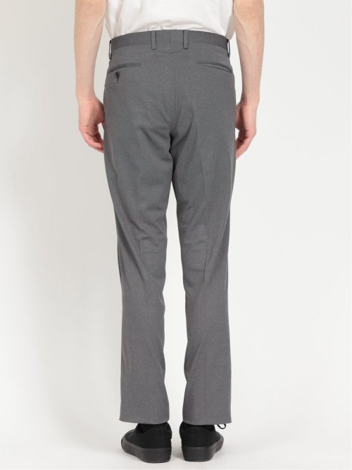 軽量ジャージ レギュラーフィット ノータックパンツ グレー