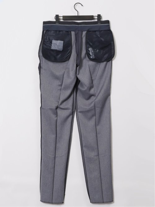 軽量メッシュ レギュラーフィット ノータックパンツ デニム調(セットアップ可能)