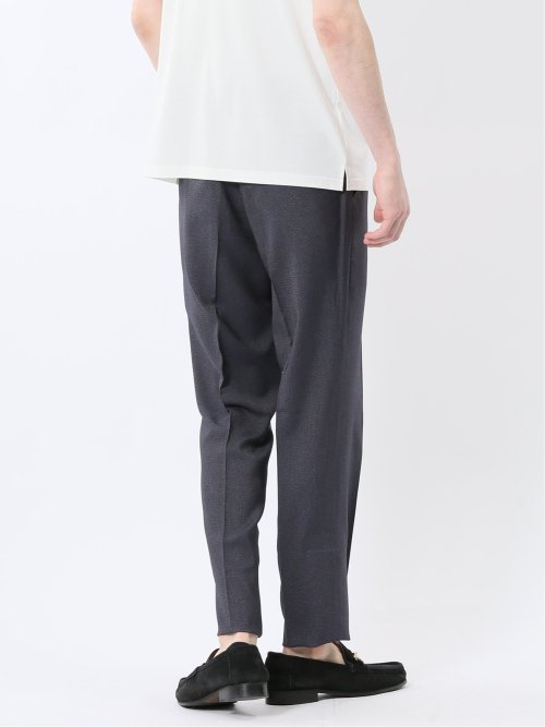 軽量メッシュ レギュラーフィット ノータックパンツ デニム調(セットアップ可能)