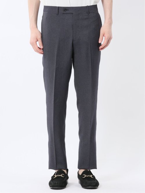 軽量メッシュ レギュラーフィット ノータックパンツ デニム調(セットアップ可能)