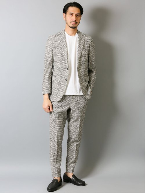 サッカーチェック パンツ(セットアップ可能)