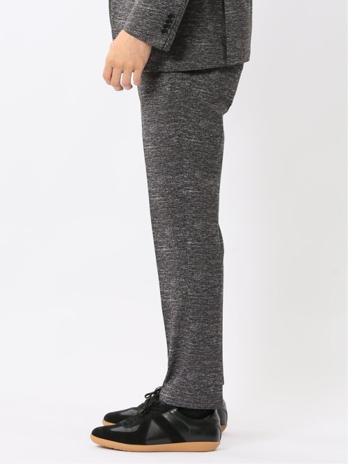 ストレッチウォッシャブル ニットプリント ノータックスラックス(セットアップ可能)