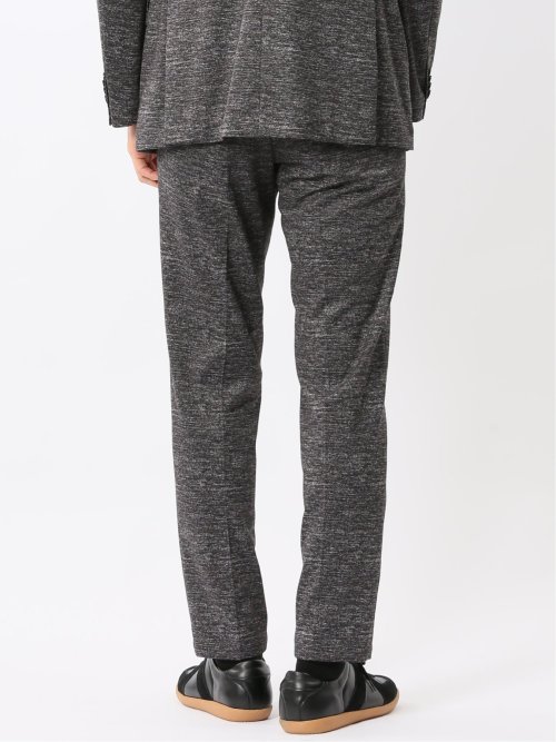 ストレッチウォッシャブル ニットプリント ノータックスラックス(セットアップ可能)