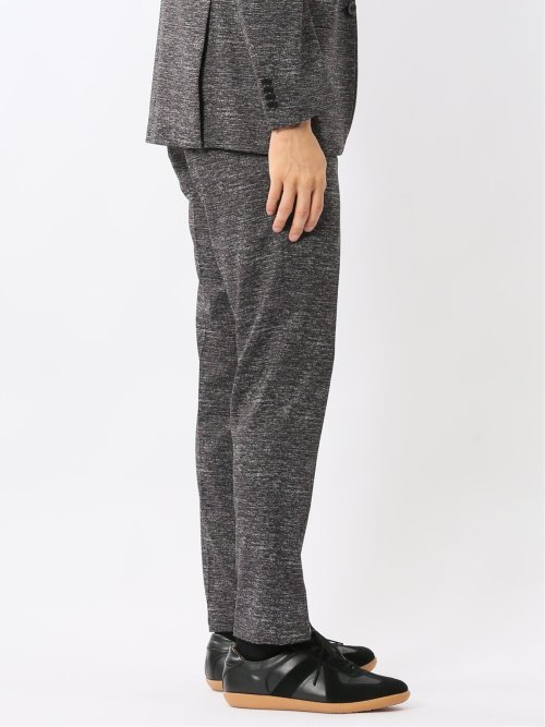 ストレッチウォッシャブル ニットプリント ノータックスラックス(セットアップ可能)