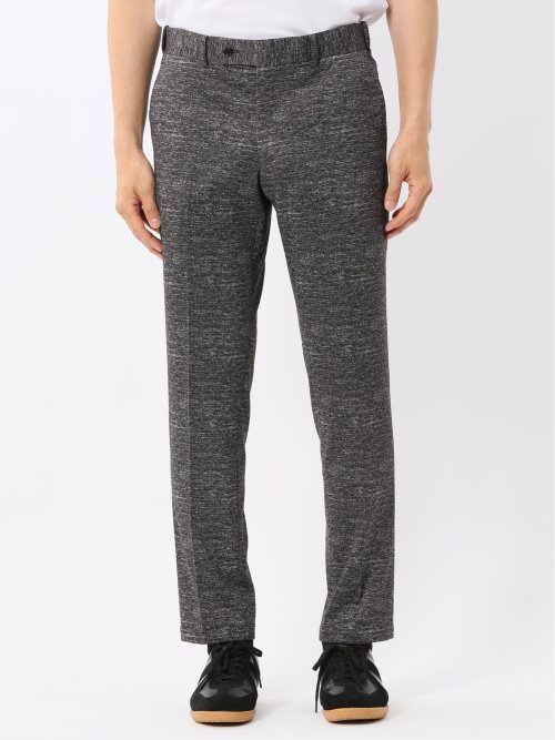 ストレッチウォッシャブル ニットプリント ノータックスラックス(セットアップ可能)