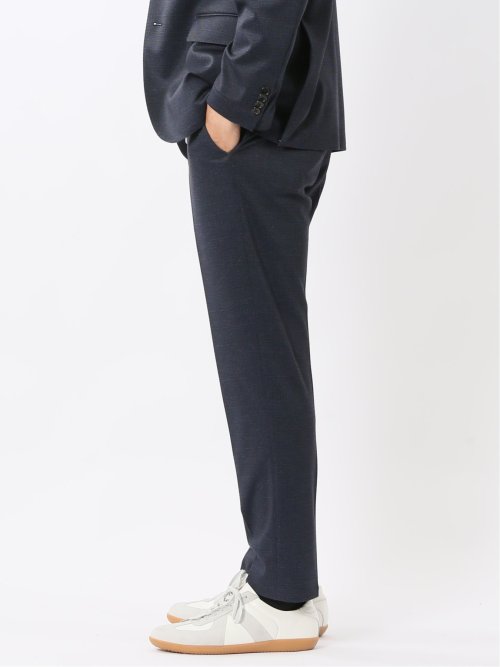 ストレッチウォッシャブル ニットプリント ノータックスラックス(セットアップ可能)