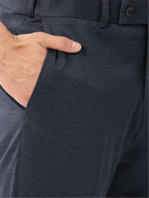 ストレッチウォッシャブル ニットプリント ノータックスラックス(セットアップ可能)