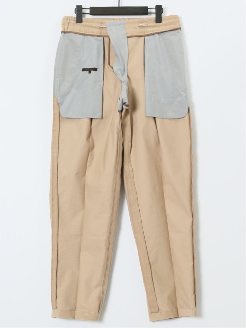 ストレッチ別珍 ツータックスラックス(セットアップ可能)