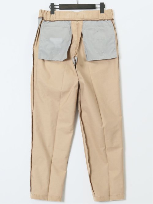 ストレッチ別珍 ツータックスラックス(セットアップ可能)