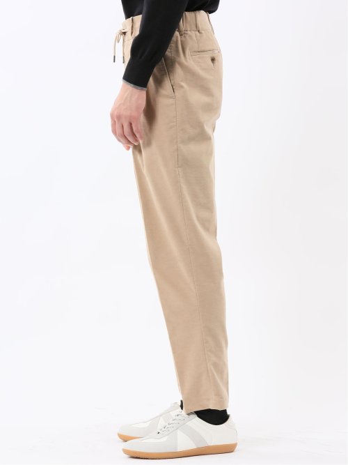 ストレッチ別珍 ツータックスラックス(セットアップ可能)