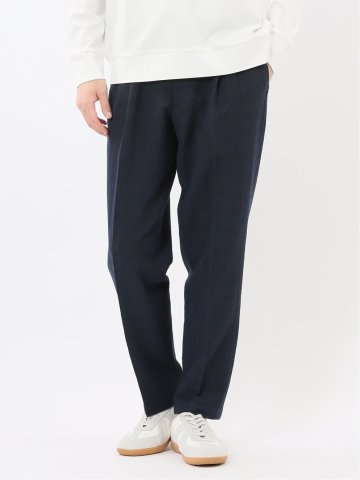 ウール混サッカー ツータックスラックス(セットアップ可能)