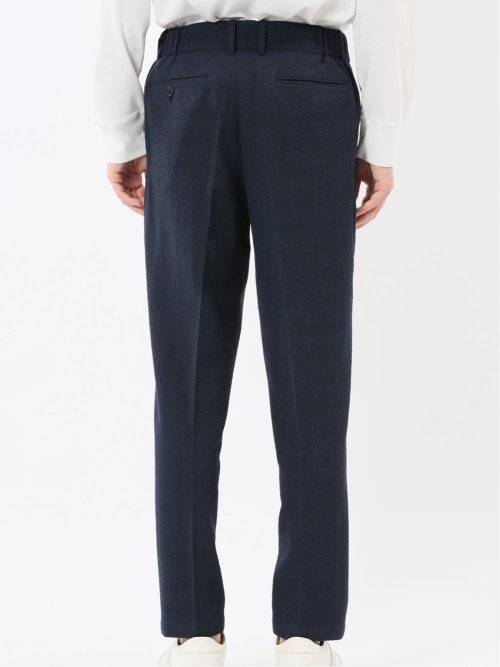 ウール混サッカー ツータックスラックス(セットアップ可能)