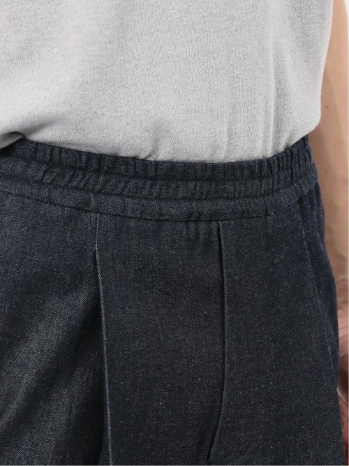 カイハラ デニム ワンタック キャロットパンツ(セットアップ可能)