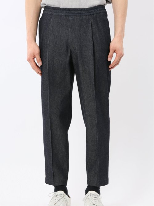 カイハラ デニム ワンタック キャロットパンツ(セットアップ可能)