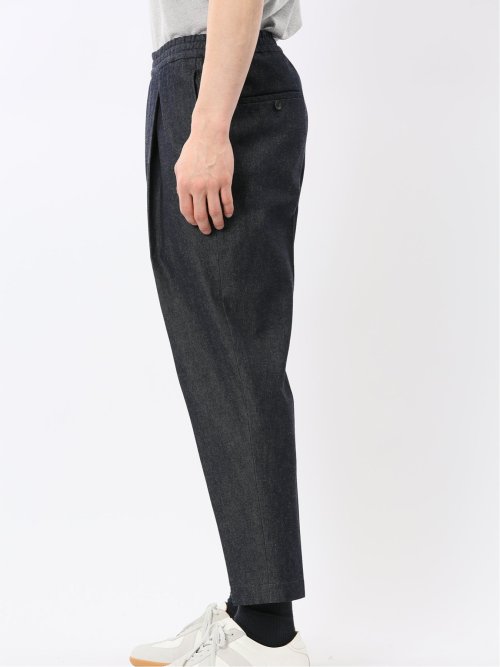 カイハラ デニム ワンタック キャロットパンツ(セットアップ可能)