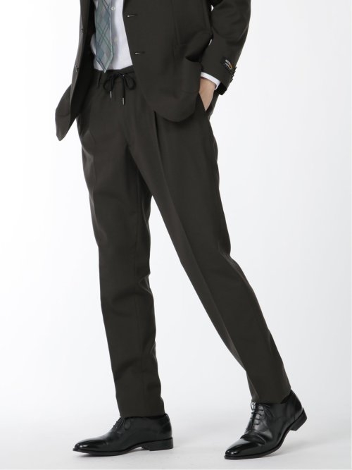 コーデュラナイロン混 2タックパンツ(セットアップ可能)