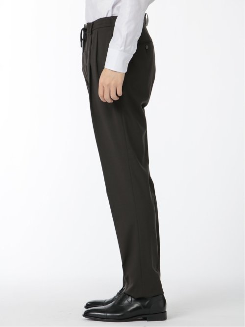 コーデュラナイロン混 2タックパンツ(セットアップ可能)