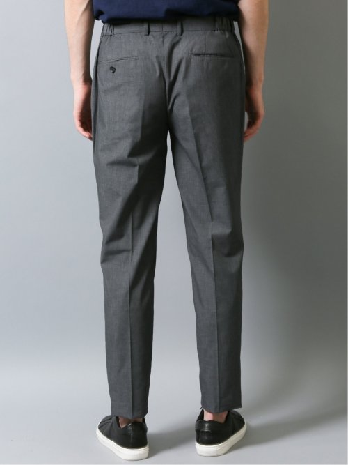 ストレッチ 2タックスラックス 無地グレー(セットアップ可能)