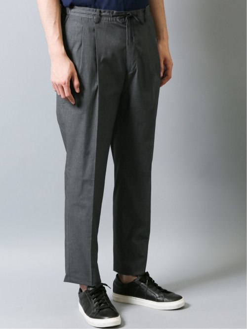 ストレッチ 2タックスラックス 無地グレー(セットアップ可能)