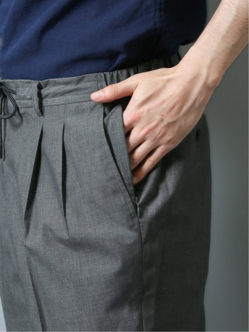 ストレッチ 2タックスラックス 無地グレー(セットアップ可能)