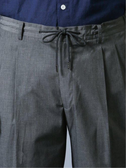 ストレッチ 2タックスラックス 無地グレー(セットアップ可能)