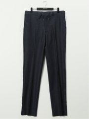 【大きいサイズ】グランバック/GRAND-BACK ストレッチジャージ デニム調 ノータックスラックス(セットアップ可能)