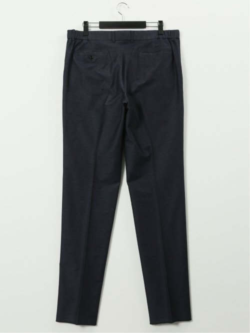 【大きいサイズ】グランバック/GRAND-BACK ストレッチジャージ デニム調 ノータックスラックス(セットアップ可能)