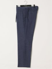 【大きいサイズ】グランバック/GRAND-BACK ストレッチジャージ インディゴ ノータックスラックス(セットアップ可能)