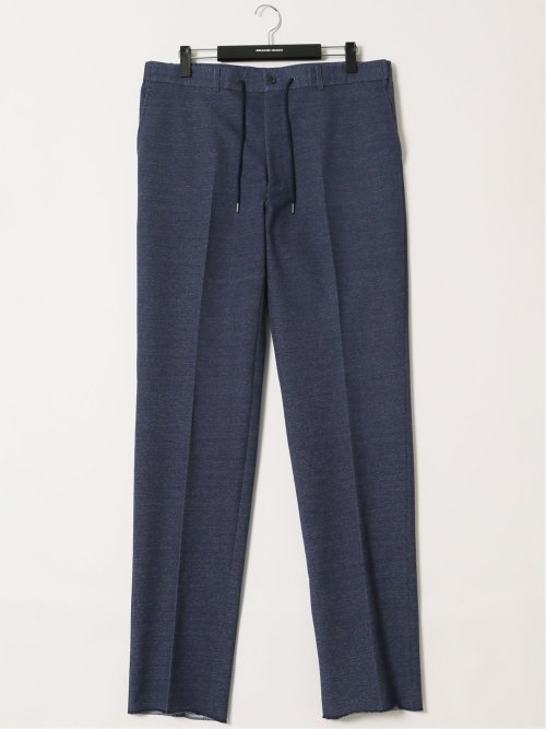 【大きいサイズ】グランバック/GRAND-BACK ストレッチジャージ インディゴ ノータックスラックス(セットアップ可能)