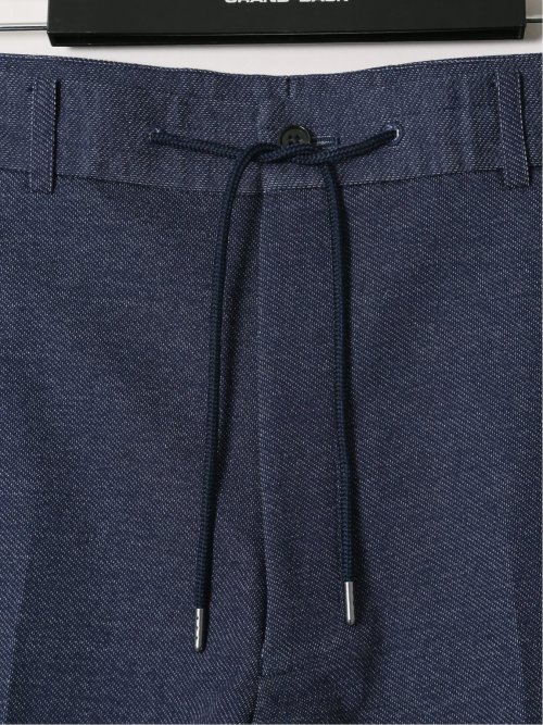 【大きいサイズ】グランバック/GRAND-BACK ストレッチジャージ インディゴ ノータックスラックス(セットアップ可能)