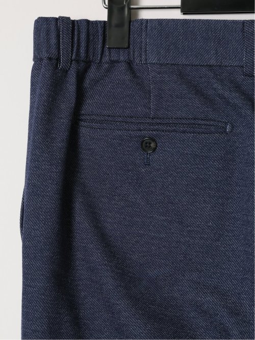 【大きいサイズ】グランバック/GRAND-BACK ストレッチジャージ インディゴ ノータックスラックス(セットアップ可能)