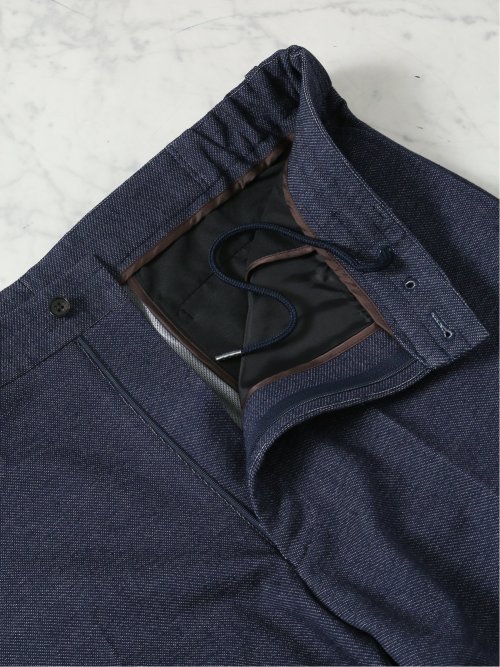 【大きいサイズ】グランバック/GRAND-BACK ストレッチジャージ インディゴ ノータックスラックス(セットアップ可能)