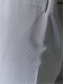 【大きいサイズ】グランバック/GRAND-BACK ストレッチ千鳥柄 ノータックスラックス 白×黒