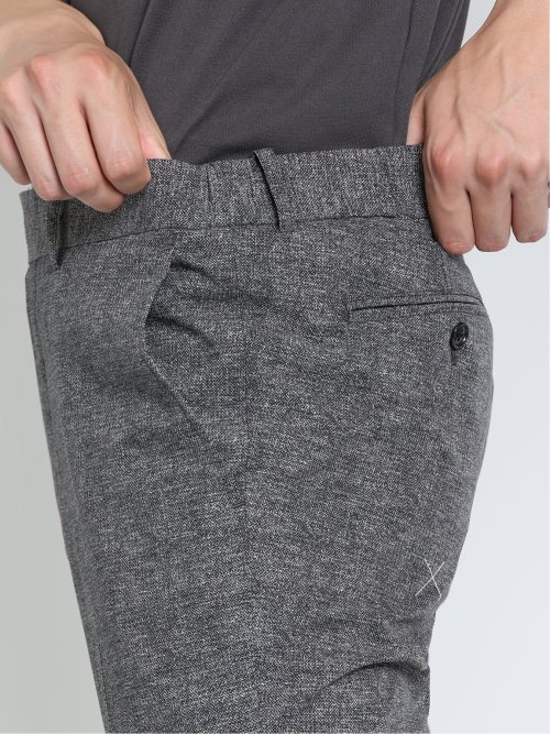 クールドッツ ストレッチ スリムフィット ノータックパンツ