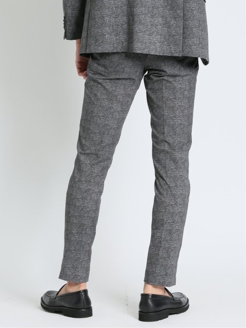 クールドッツ ストレッチ スリムフィット ノータックパンツ(セットアップ可能)