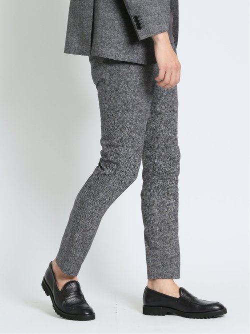 クールドッツ ストレッチ スリムフィット ノータックパンツ(セットアップ可能)