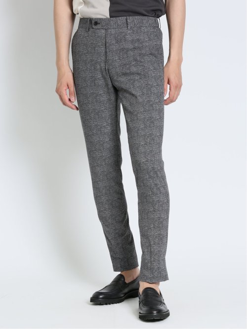 クールドッツ ストレッチ スリムフィット ノータックパンツ(セットアップ可能)