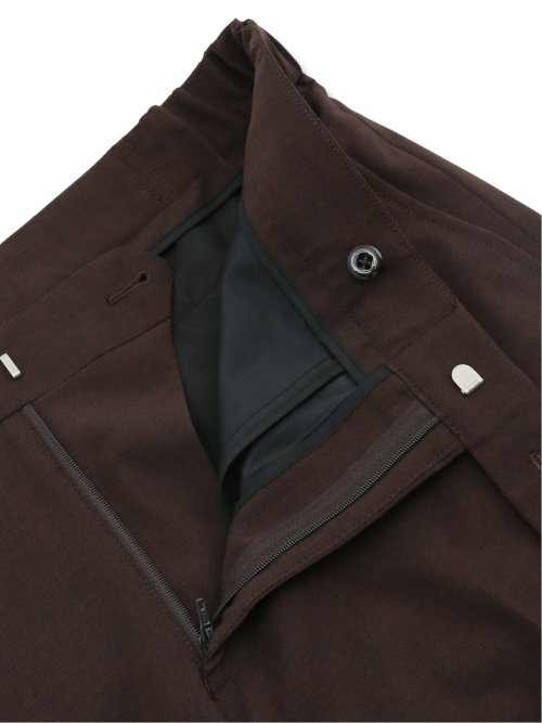 ウールライク ストレッチ スリムフィット ノータックパンツ(セットアップ可能)