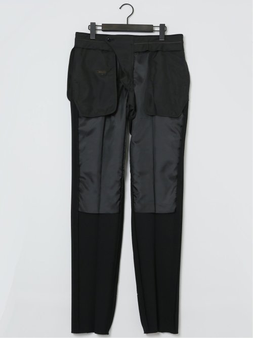 ストレッチウォッシャブル レギュラーフィット ノータックパンツ