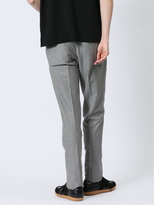 ストレッチ レギュラーフィット ノータックパンツ カルゼ(セットアップ可能)