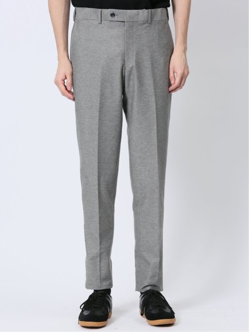 ストレッチ レギュラーフィット ノータックパンツ カルゼ(セットアップ可能)