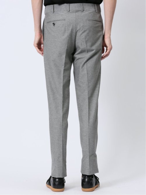 ストレッチ レギュラーフィット ノータックパンツ カルゼ(セットアップ可能)