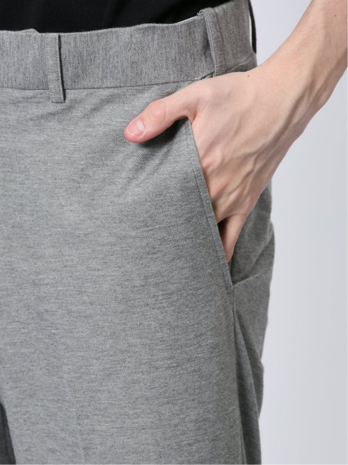 ストレッチ レギュラーフィット ノータックパンツ カルゼ(セットアップ可能)